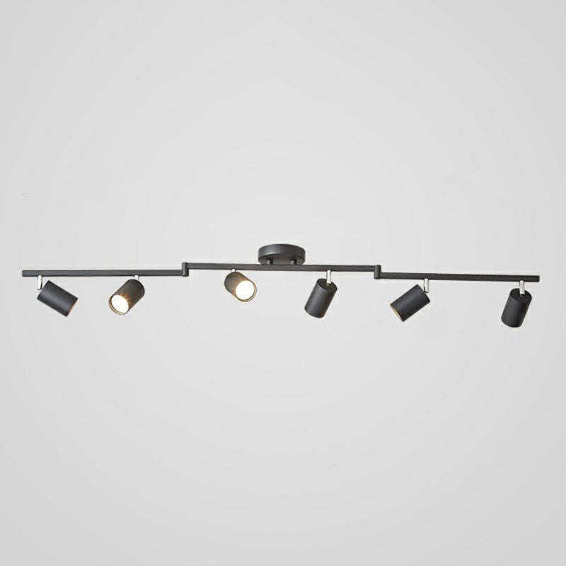 Aim Moderne LED Plafonnier Noir/Blanc/Or Métal Chambre à coucher - Neutralighting