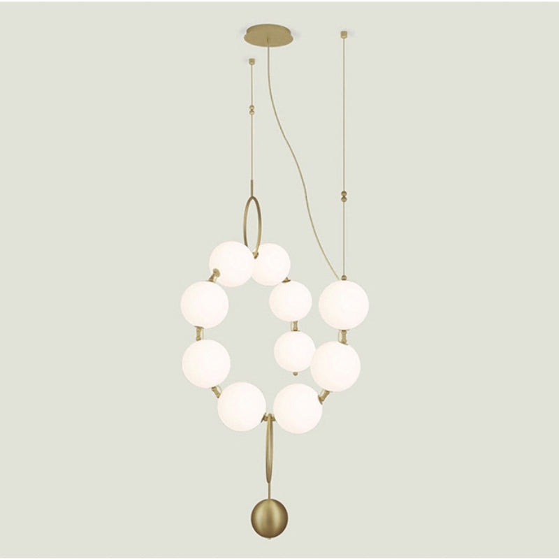 Valentina Lampe à suspension boule de Loft postmoderne Design de collier créatif - Neutralighting