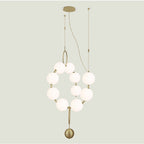 Valentina Lampe à suspension boule de Loft postmoderne Design de collier créatif - Neutralighting
