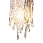 Kristy Suspension Irrégulier Contemporaine, Cristal/Cuivre, Transparent, Salon - Neutralighting