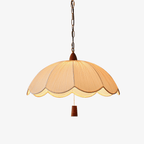 Vephael Suspension en Tissu Art Nouveau - Neutralighting
