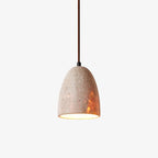 Evtheira Suspension Conique en Travertin - Neutralighting