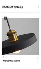 Miran Luminaires Suspension Nordique Blanc/Orange/Noir/Gris. Salon - Neutralighting