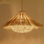 Suspension en rotin tissé à la main - Neutralighting