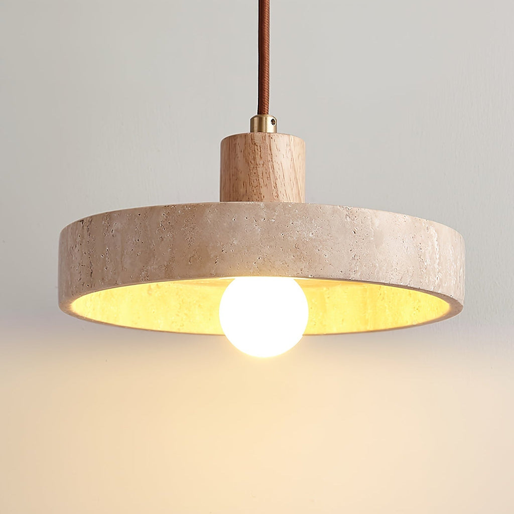 Evvynor Travertin Pendentif Lumière - Neutralighting