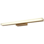 Quinl Applique Murale Miroir Linéaire Minimaliste. Bois. Noyer. Salon - Neutralighting