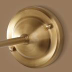 Silva Applique Murale Landerne Vintage, 5 Style, Métal/Tissu, Or, Chambre - Neutralighting