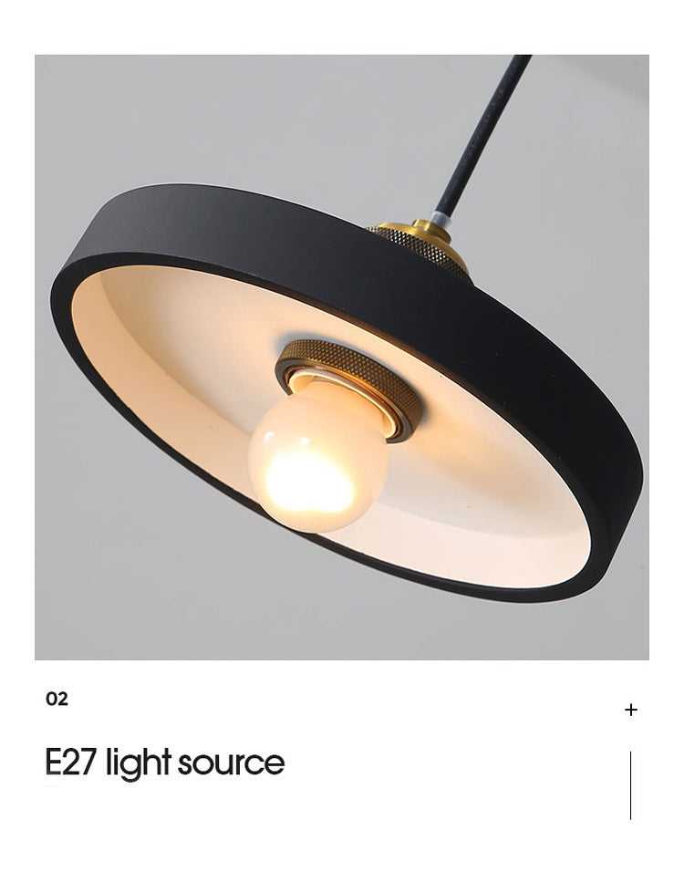 Miran Luminaires Suspension Nordique Blanc/Orange/Noir/Gris. Salon - Neutralighting