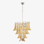 Aurora Chandelier en Verre Ambre - Neutralighting