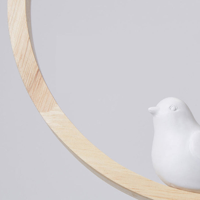 Alixor Suspension Rond Nordique. Bois/Métal. Bois. Chambre - Neutralighting