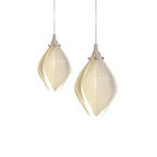 Lustra Suspension Lampe Céramique Florale Blanche - Neutralighting