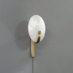 Althea Minimalist Alabaster Wall Lamp - Neutralighting