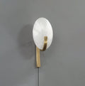 Althea Minimalist Alabaster Wall Lamp - Neutralighting