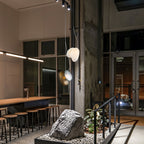 Eclipse Suspension en Verre Givré - Neutralighting