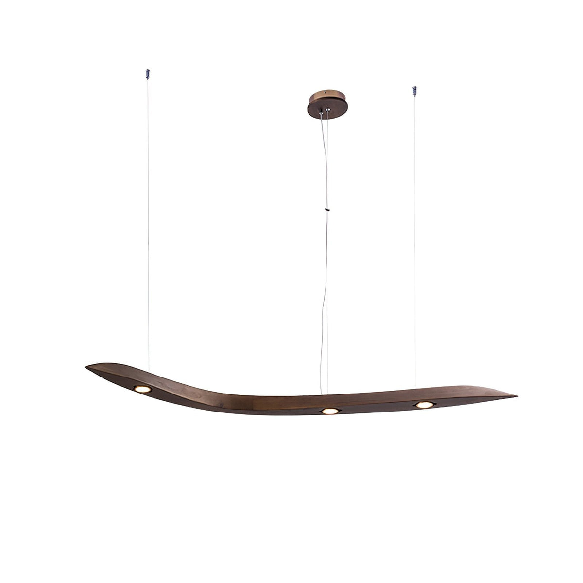 Flow Suspension Minimaliste en Bois - Neutralighting