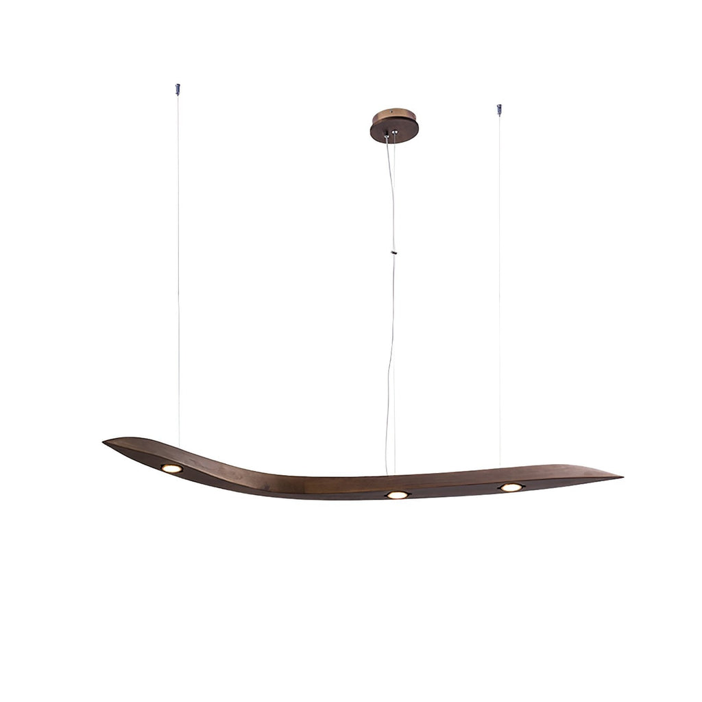 Flow Suspension Minimaliste en Bois - Neutralighting