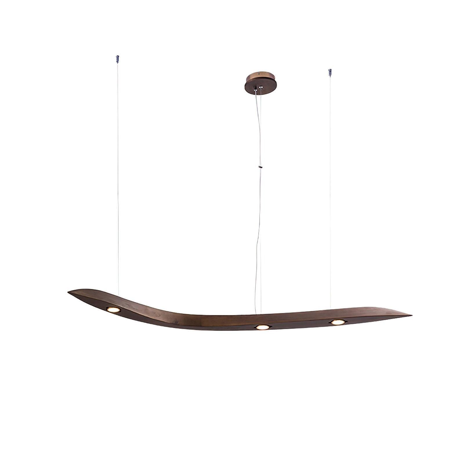 Flow Suspension Minimaliste en Bois - Neutralighting