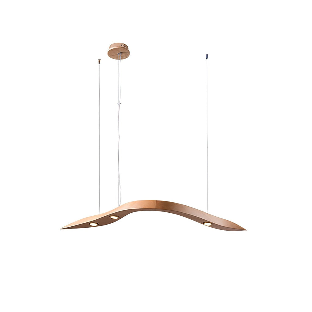Flow Suspension Minimaliste en Bois - Neutralighting