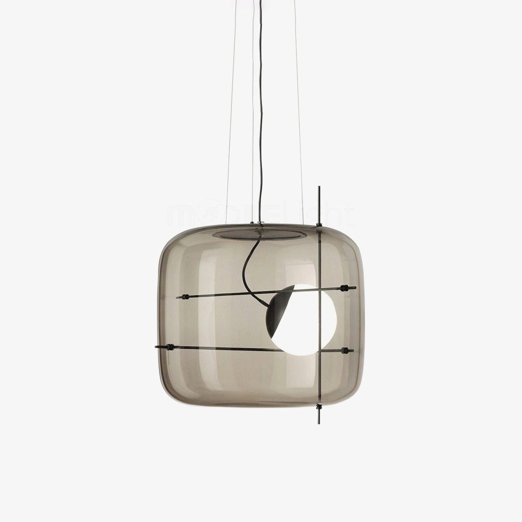 Lune Lampe Pendante en Verre Contemporaine - Neutralighting