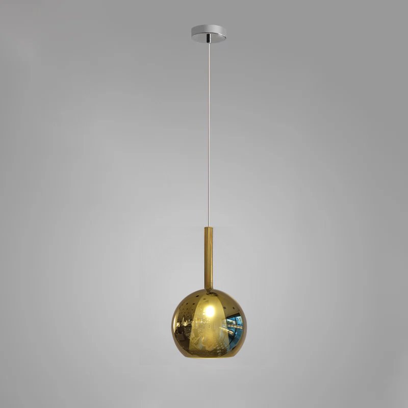 Lustra Suspension en Verre Fumé Rond - Neutralighting