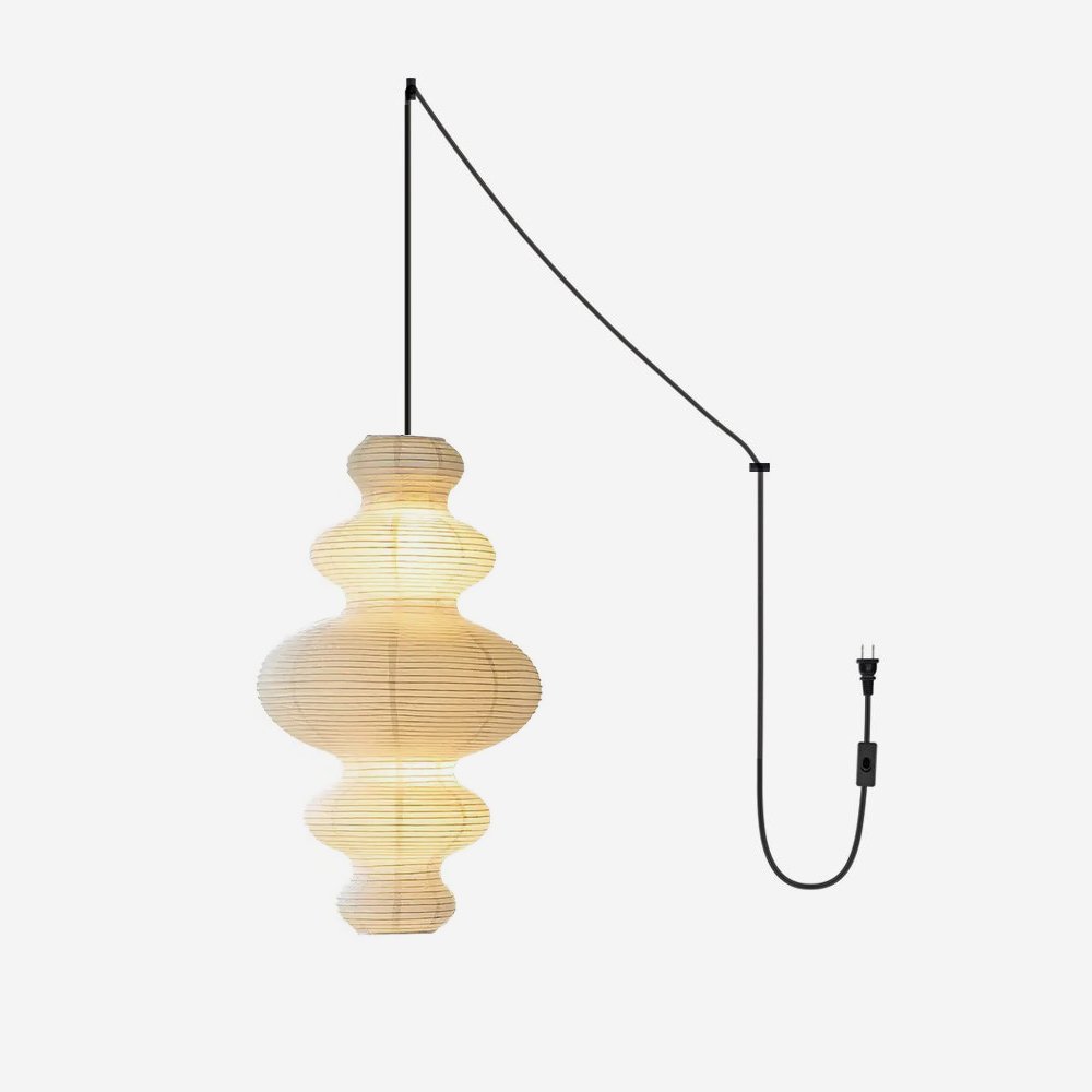 Lythaaris Lampe Pendante Art Naturel Bambou Swag - Neutralighting