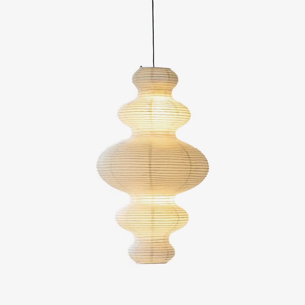 Vivain Lampe Pendante Papier Traditionnelle - Neutralighting
