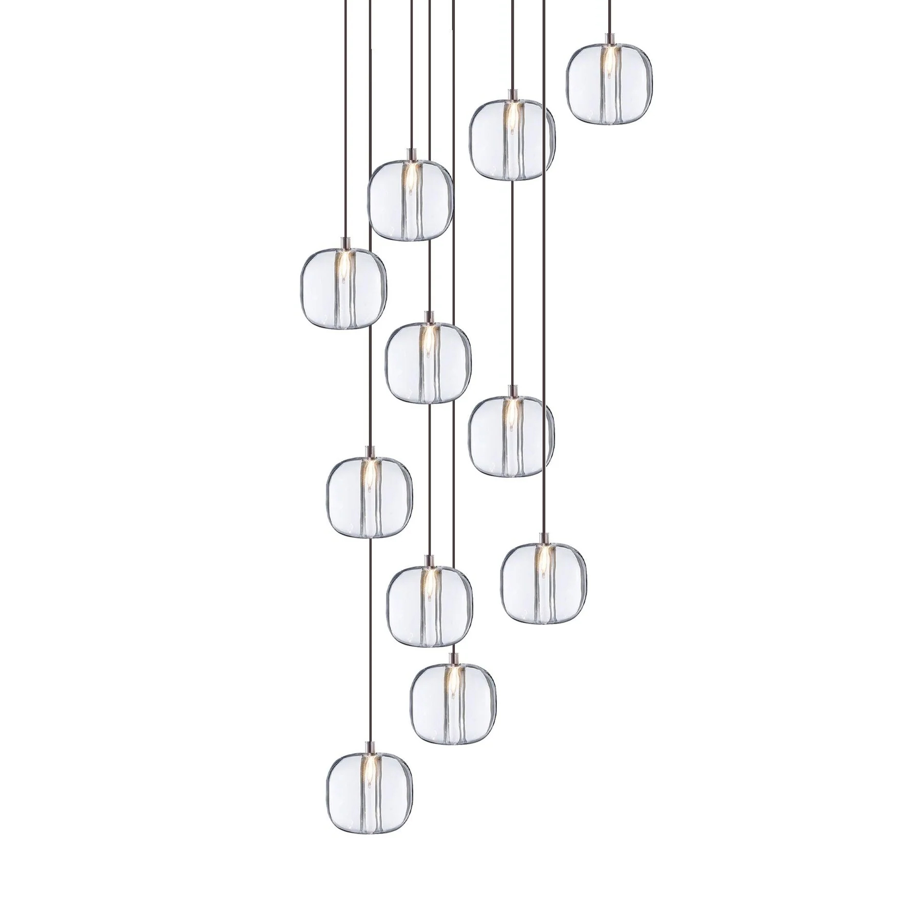 Glowcube Chandelier en Cristal Moderne - Neutralighting