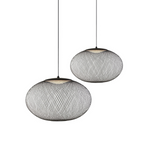 Lustra Suspension Lampe Maille Noire - Neutralighting