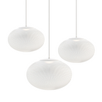 Lustra Suspension Lampe Maille Noire - Neutralighting