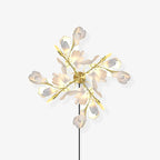 Lustra Wall Lamp Gingko Flowers Brass - Neutralighting