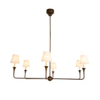 Lustra Suspension Lampe Bougie Noire Évasée - Neutralighting