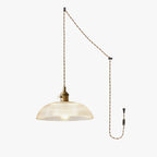 Calyra Lampe Pendante en Laiton et Verre - Neutralighting