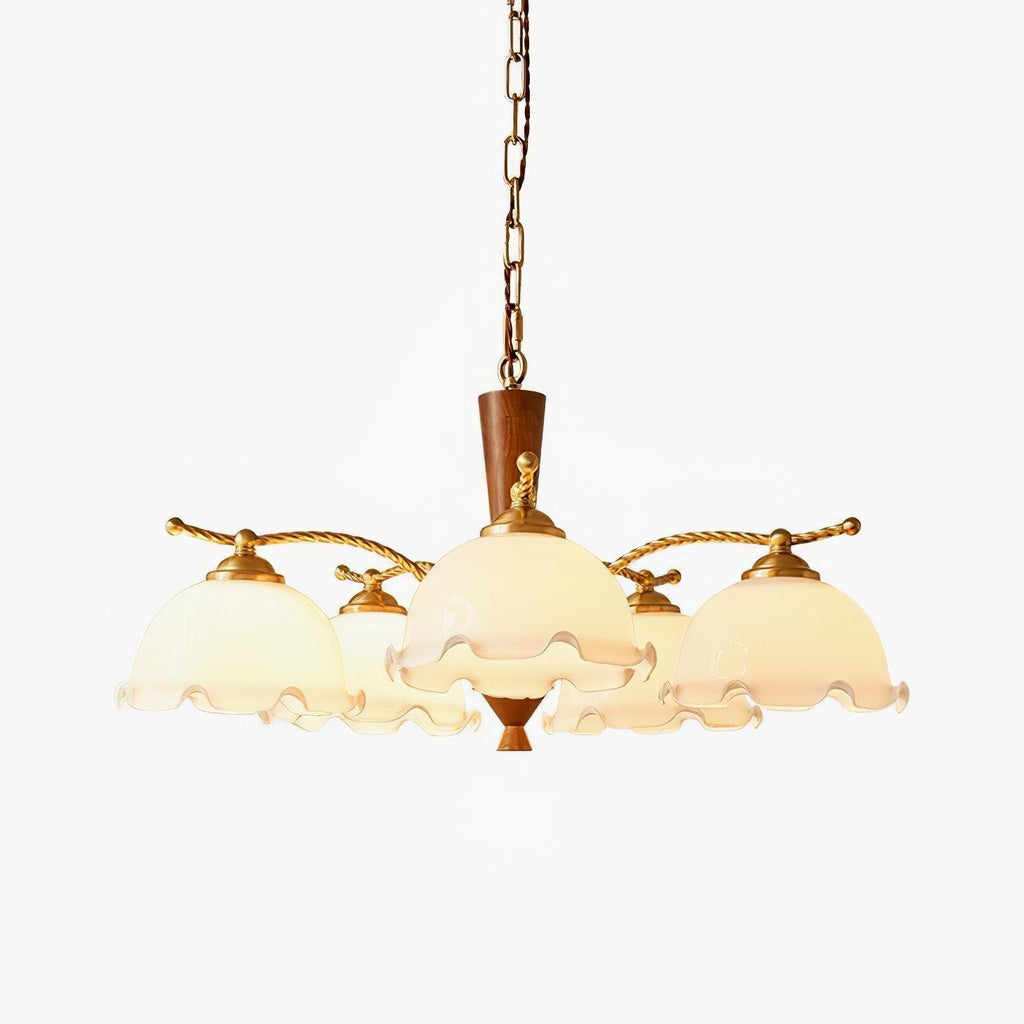 Daisy Vintage Verre Lustre - Neutralighting
