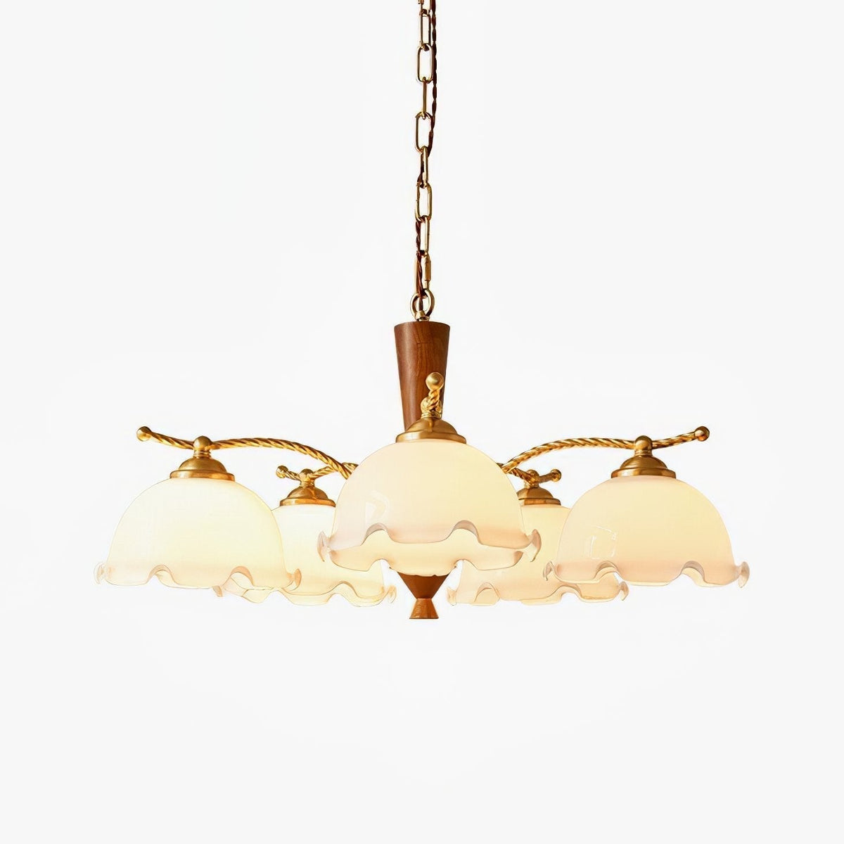 Daisy Vintage Verre Lustre - Neutralighting