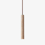 Olvynarae Suspension Cylindrique en Travertin - Neutralighting