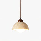 Orzora Suspension en Travertin Forme de Dôme - Neutralighting