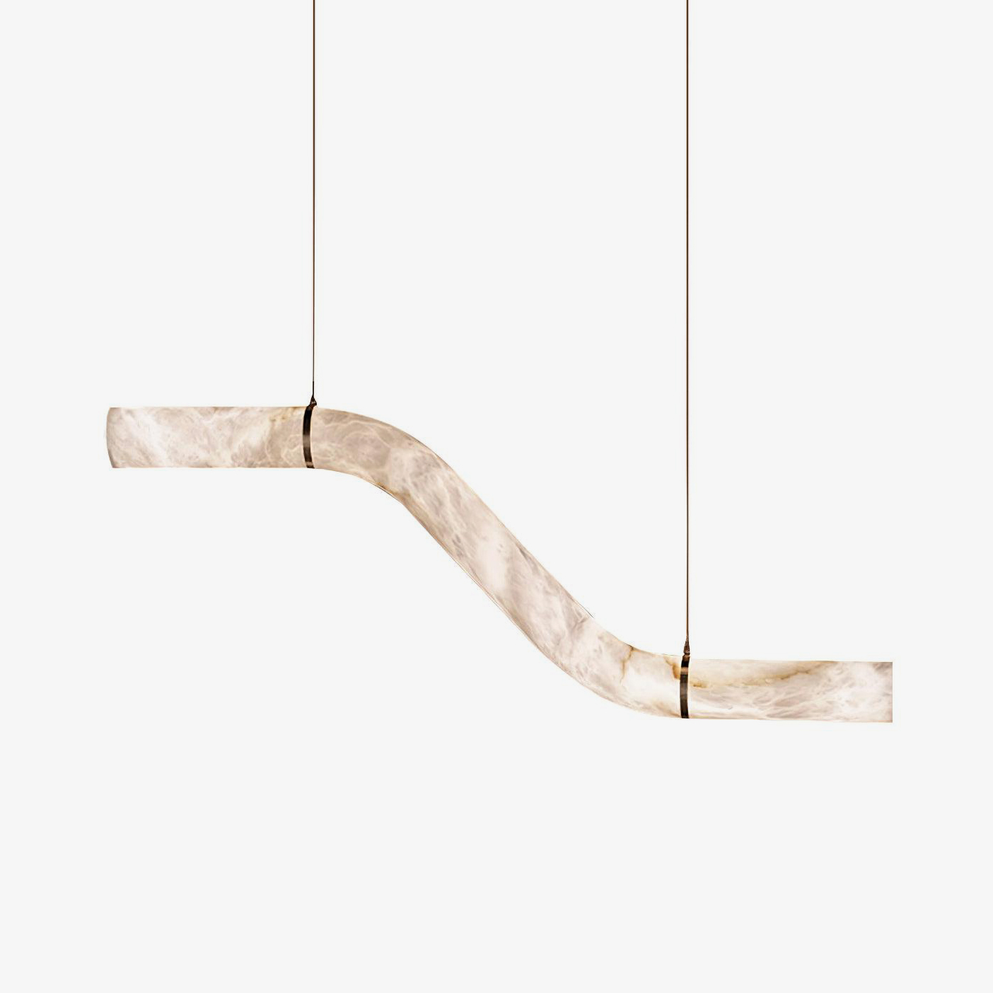 Utalyra Suspension en Albâtre Courbée - Neutralighting