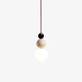 Ullaeia Sphère-Grappe Travertin Pendentif Lumière - Neutralighting