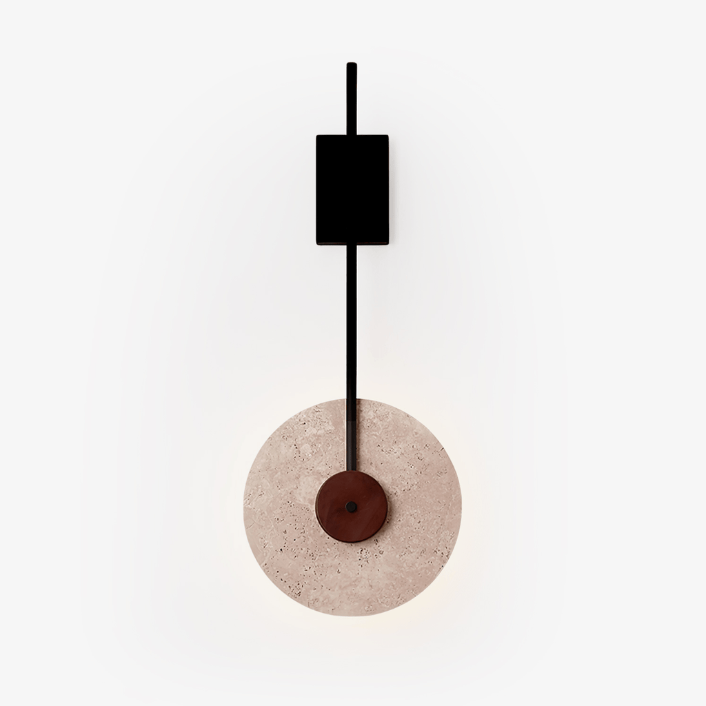 Elysia Applique Murale Moderne en Travertin - Neutralighting