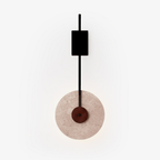 Elysia Applique Murale Moderne en Travertin - Neutralighting