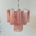 Aurora Lustre en Verre Rose Moderne - Neutralighting