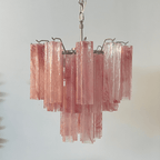 Aurora Lustre en Verre Rose Moderne - Neutralighting