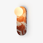 Sysolion Applique Murale en Verre et Marbre Moderne Minimaliste - Neutralighting