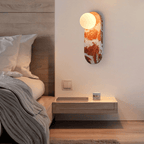 Sysolion Applique Murale en Verre et Marbre Moderne Minimaliste - Neutralighting