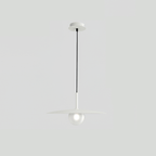 Lustra Suspension Lampe Abat-jour Plat pour Salon - Neutralighting