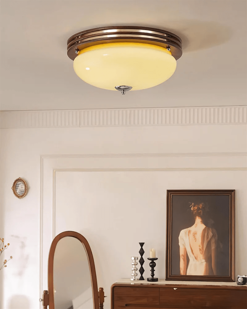 Lysilarae Plafonnier Classique Sphérique en Verre - Neutralighting