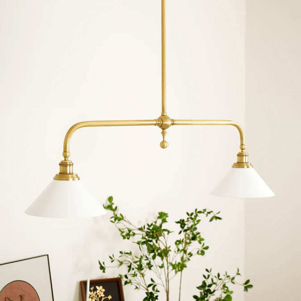 Duet Suspension Classique en Céramique - Neutralighting