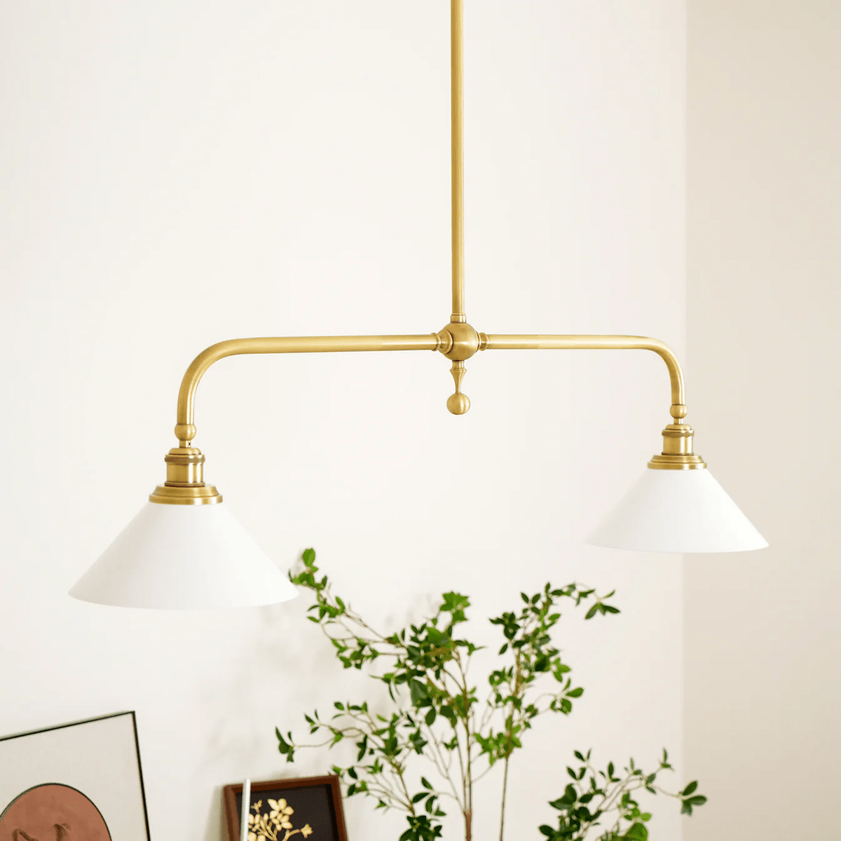 Duet Suspension Classique en Céramique - Neutralighting