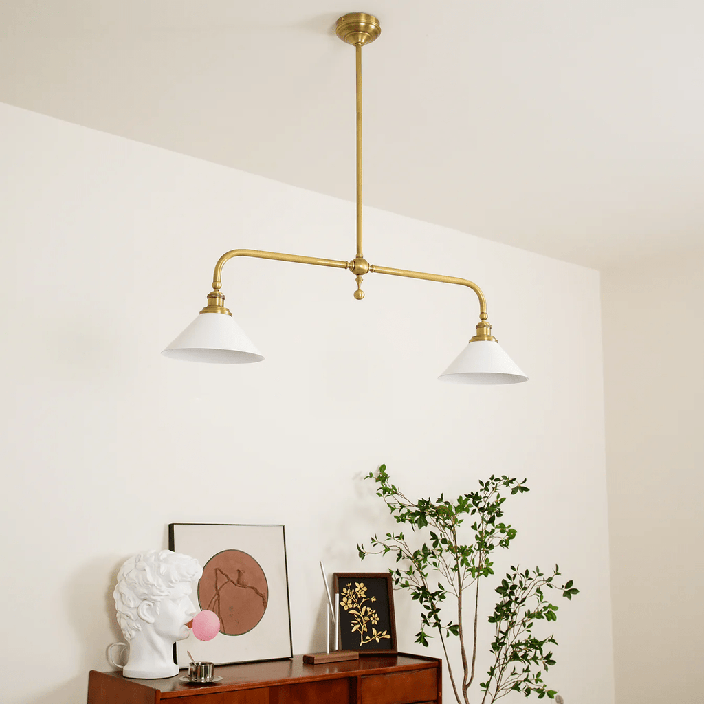 Duet Suspension Classique en Céramique - Neutralighting