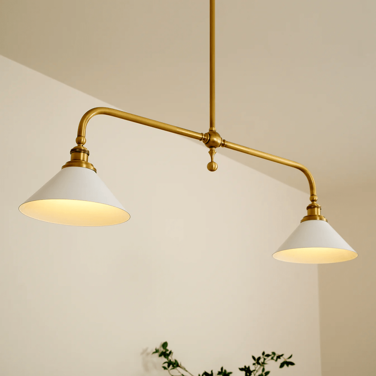 Duet Suspension Classique en Céramique - Neutralighting